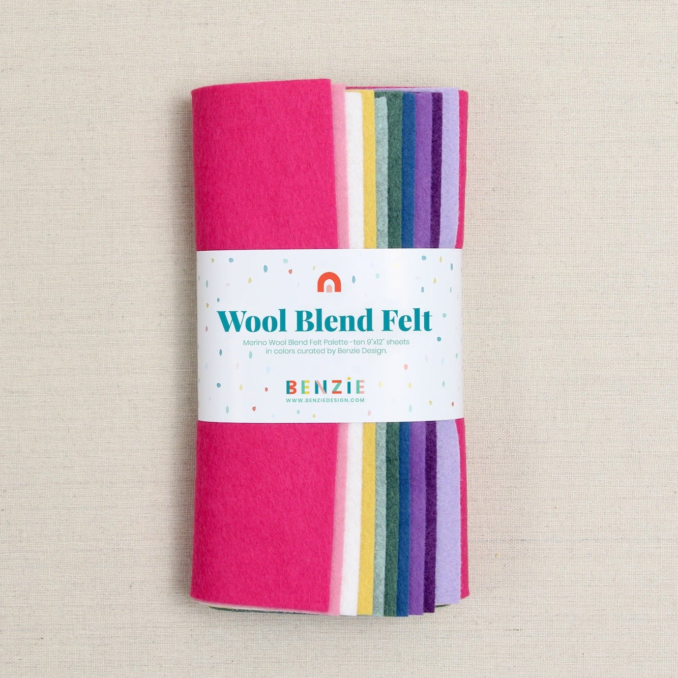 Benzie Design Wool Felt Sheets Famore Flower Palette bp2080wf