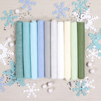 Benzie Design Wool Felt Sheets First Frost Palette bp2043wf snowflakes