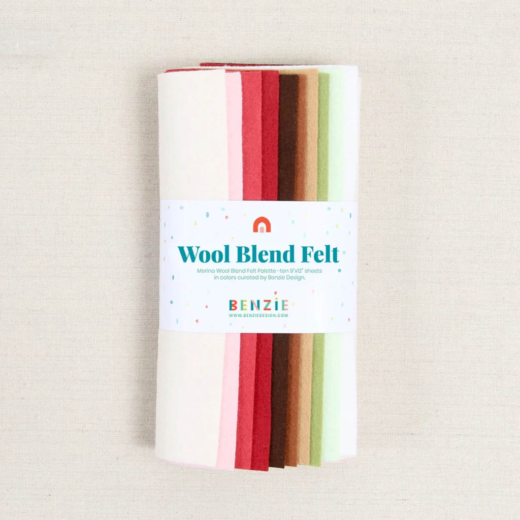 Benzie Design Wool Felt Sheets Gingerbread Palette bp2082wf