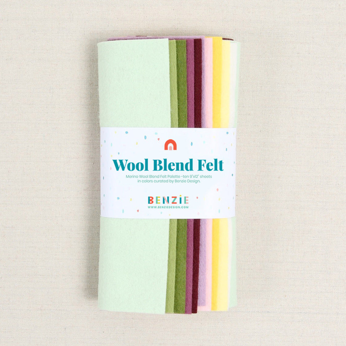 Benzie Design Wool Felt Sheets Lupin Fields bp2061wf