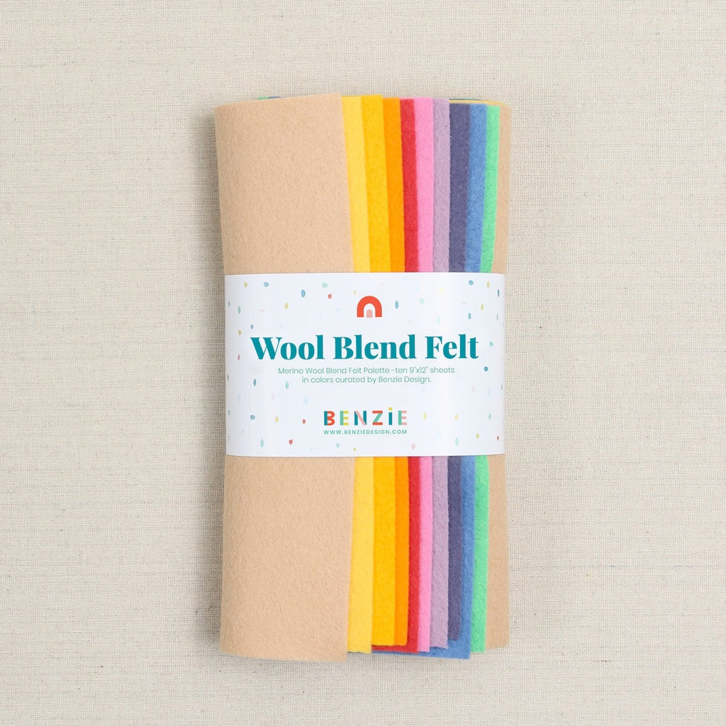 Benzie Design Wool Felt Sheets Panorama Palette bp2078wf