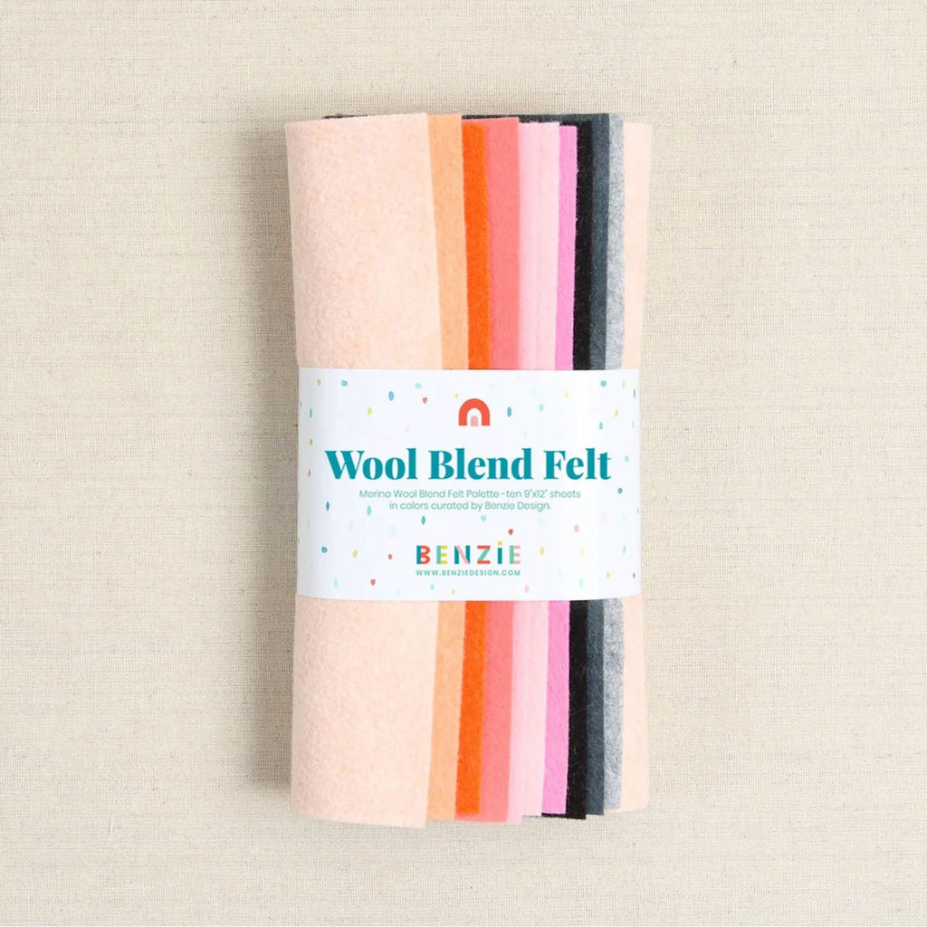 Benzie Design Wool Felt Sheets Spooky Cute Palette bp2085wf