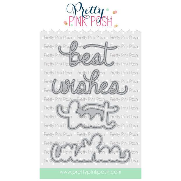 Pretty Pink Posh Best Wishes Shadow Dies