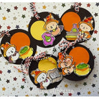 Simon Says Stamps and Dies Best Witches set1048bw STAMPtember Halloween Tags