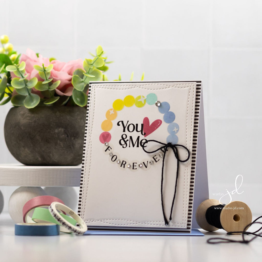 Simon Says Clear Stamps Bestie Bracelets 2041ssc Be Bold Friend Card | color-code:ALT01