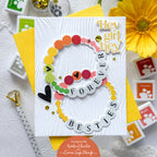 Simon Says Clear Stamps Bestie Bracelets 2041ssc Be Bold Friend Card