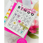 CZ Design Bestie Wafer Dies czd228 Sweetheart Friend Card