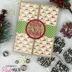 Pink and Main Christmas Spotlight Sayings Clear Stamps pm0819