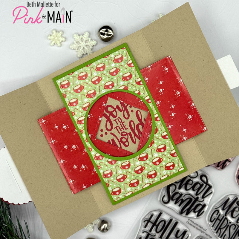 Pink and Main Christmas Spotlight Sayings Clear Stamps pm0819