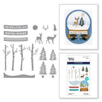 s4-1322 Spellbinders Woodland Scene Etched Dies product image
