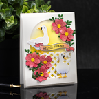 Simon Says Stamp Duck Trio Wafer Dies s1014 You Are My Favorite Friend Card | color-code:ALT12