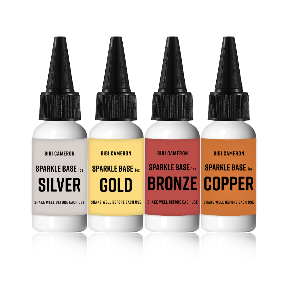 Bibi Cameron Sparkle Base 4 Pack Intense Liquid Colors cu-bb61786