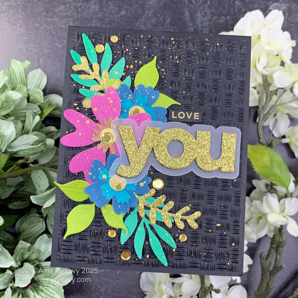 Bibi Cameron Sparkle Base 4 Pack Intense Liquid Colors cu-bb61786 Love You Card | color-code:ALT02