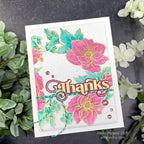 Bibi Cameron Sparkle Base 4 Pack Intense Liquid Colors cu-bb61786 Wreath Watercolor Card | color-code:ALT01