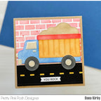 Pretty Pink Posh Big Dump Truck Dies you rock