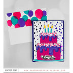 Simon Says Stamp Big Birthday Cake Wafer Dies 1161sdc Sweet Wishes Birthday Card | color-code:ALT03