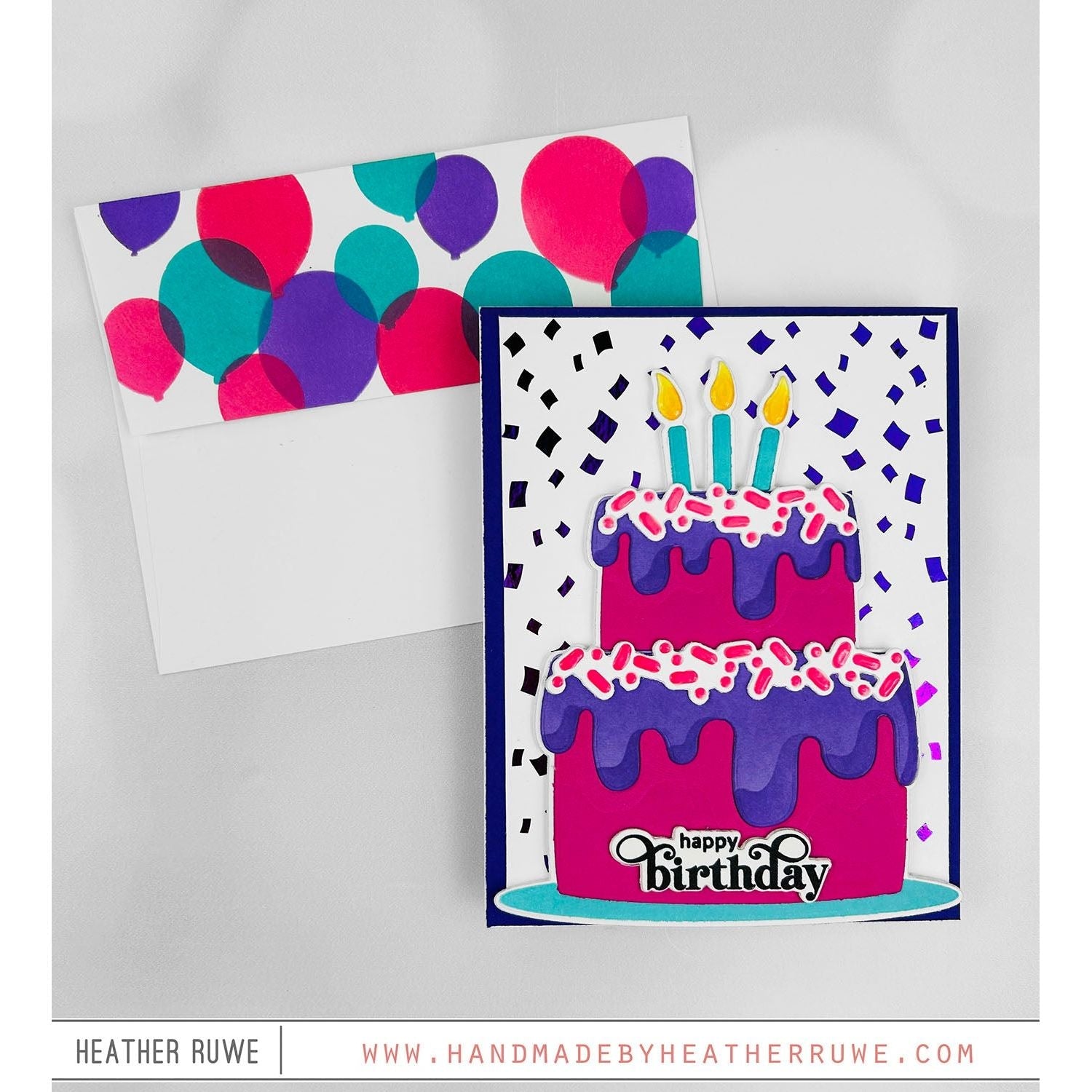 Simon Says Stamp Big Birthday Cake Wafer Dies 1161sdc Sweet Wishes Birthday Card | color-code:ALT03