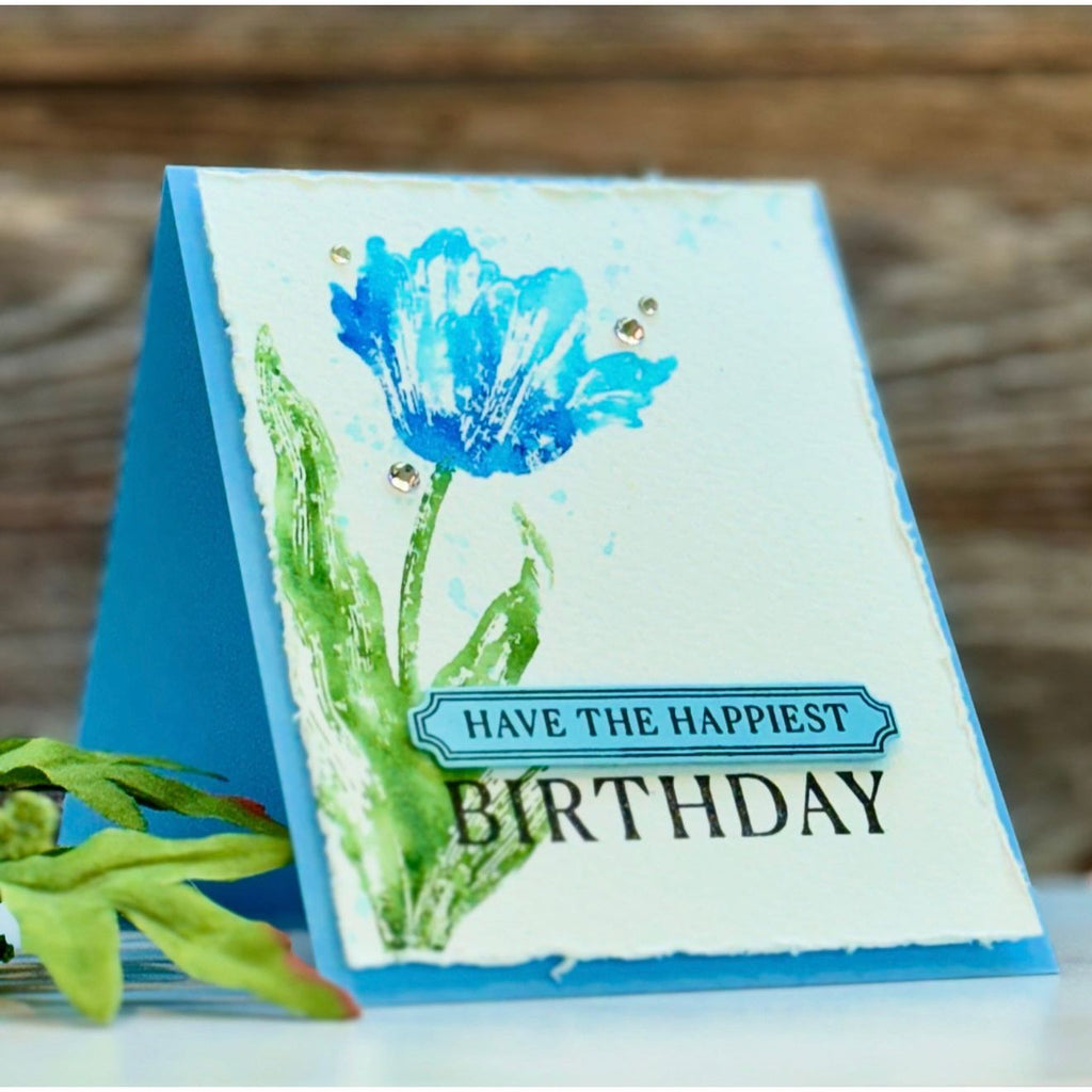 Simon Says Stamp Big Botanicals Wafer Dies 8008sdc You Are My Favorite Birthday Card