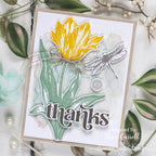 Simon Says Stamp Big Botanicals Wafer Dies 8008sdc You Are My Favorite Thanks Card | color-code:ALT03