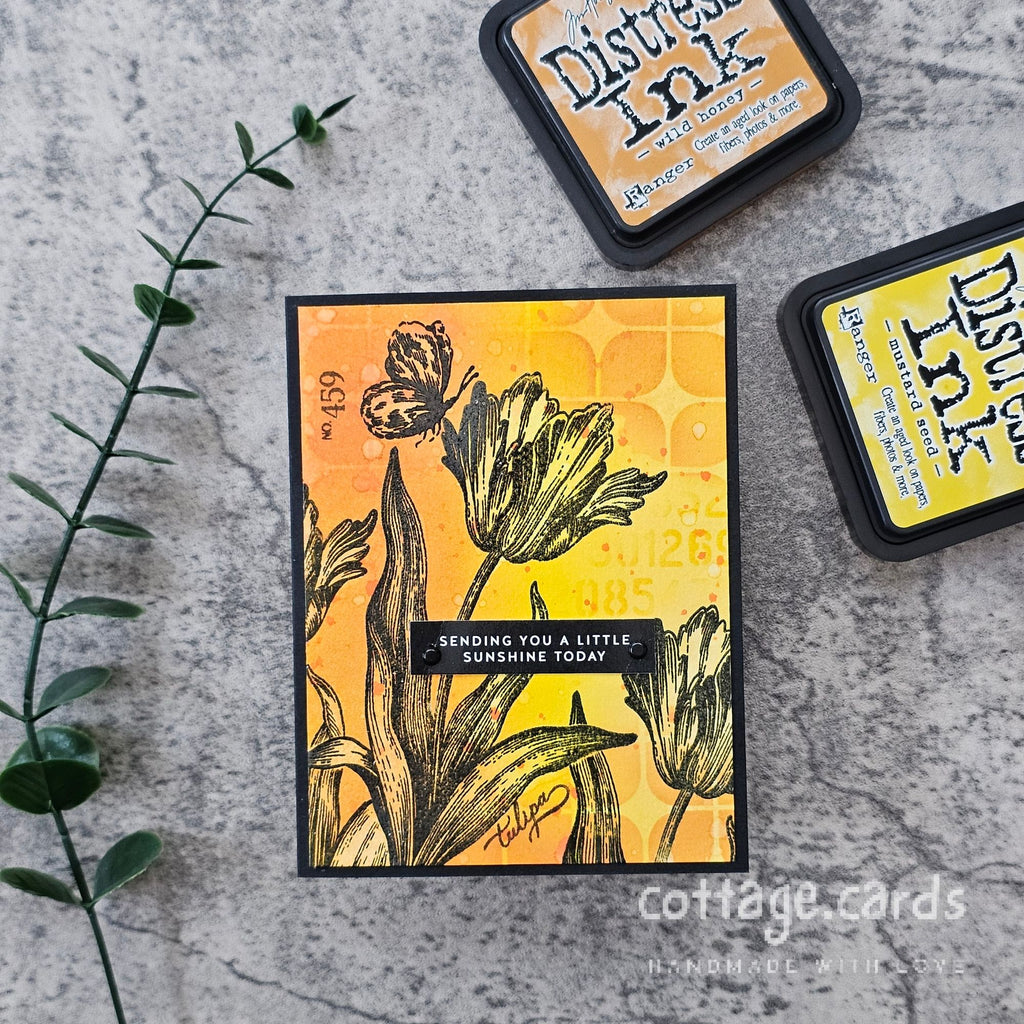 Simon Says Clear Stamps Big Botanicals 2197ssc You Are My Favorite Encouragement Card