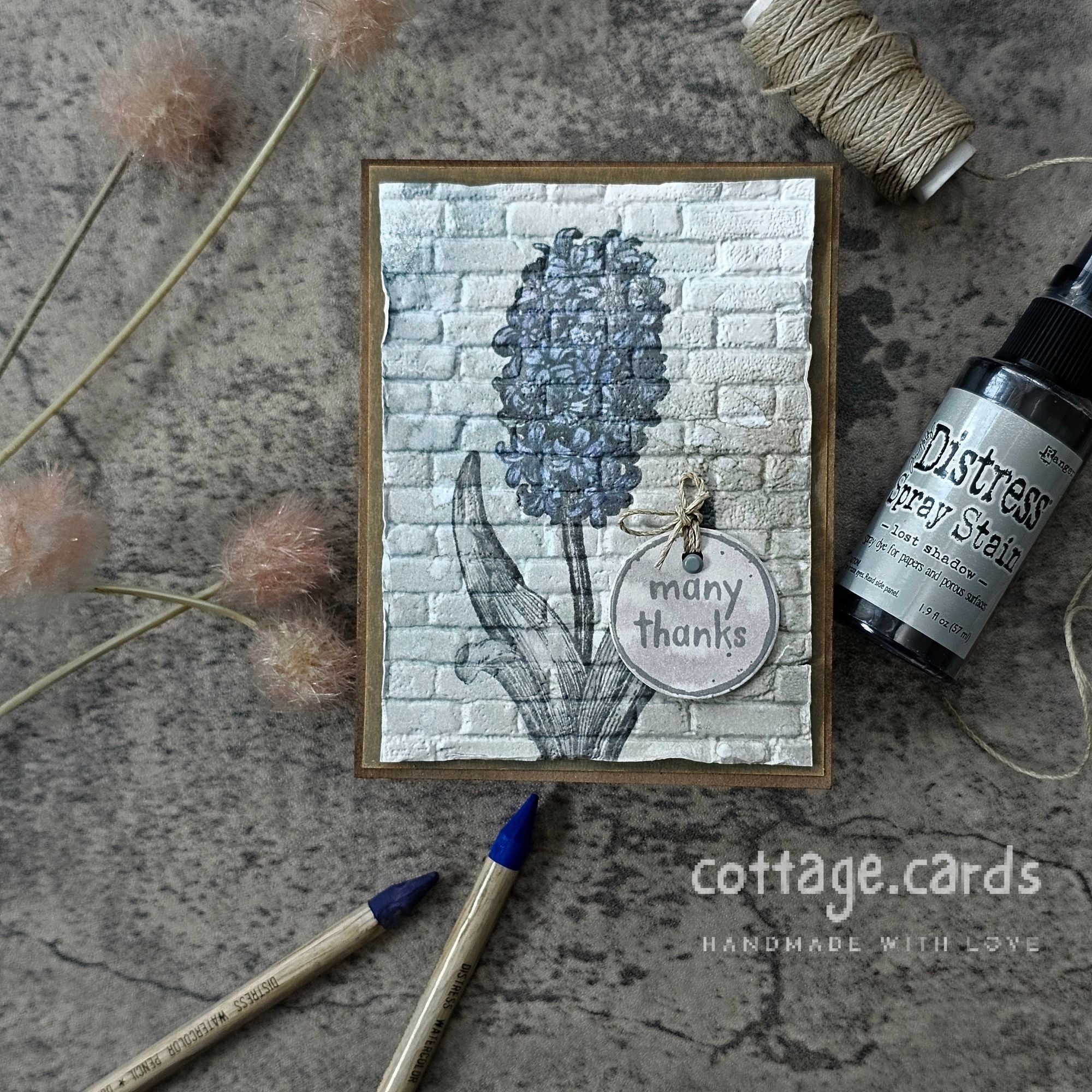 Simon Says Stamps and Dies Big Botanicals set963bb You Are My Favorite Thanks Card