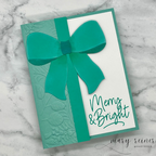 Simon Says Stamp Big Bow Wafer Dies 1132sd Stamptember Christmas Card | color-code:ALT02