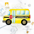 Simon Says Stamp Big Bus Wafer Dies 1383sd Happy Camper Grateful for You Card | color-code:ALT01