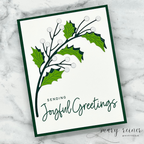 Simon Says Clear Stamps Big Holiday Words 2081ssc Stamptember Christmas Card