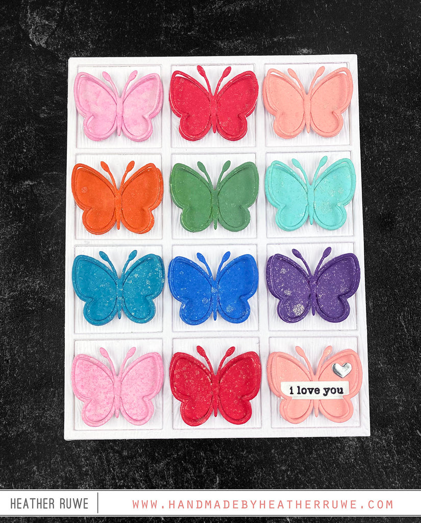Simon Says Stamp Billow Butterfly Wafer Dies s841 Stamptember Love You Card | color-code:ALT04