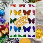 Simon Says Stamp Billow Butterfly Plate Wafer Die s836 Out Of This World Wedding Card | color-code:ALT03