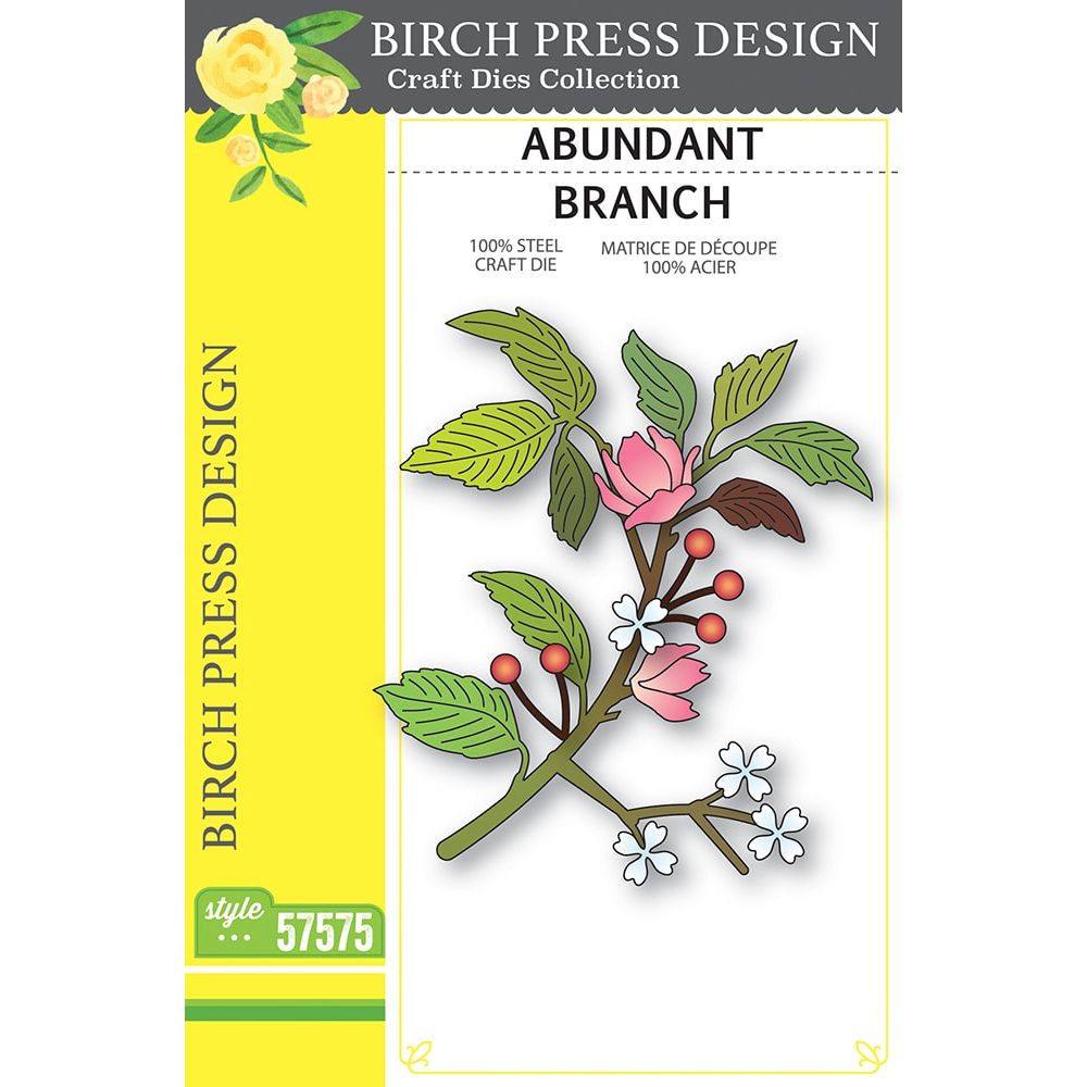 Birch Press Design Abundant Branch Dies 57575