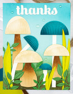 Birch Press Design Block Mushroom Die Bundle thanks fungus