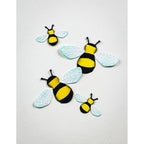 Birch Press Design Block Print Buzzing Bumblebee Dies 57598 bees