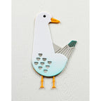 Birch Press Design Block Print Curious Seagull Dies 57625 gull