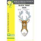 Birch Press Design Block Print Deer Dies 57578
