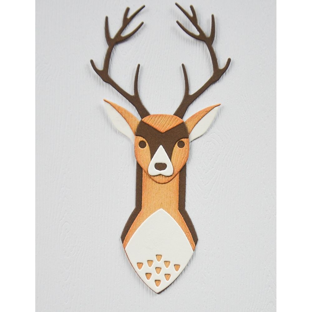 Birch Press Design Block Print Deer Dies 57578 deer