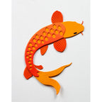 Birch Press Design Block Print Elegant Koi Dies 57613 koi