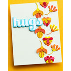 Birch Press Design Block Print Fabulous Flourishes Dies 57604 hugs