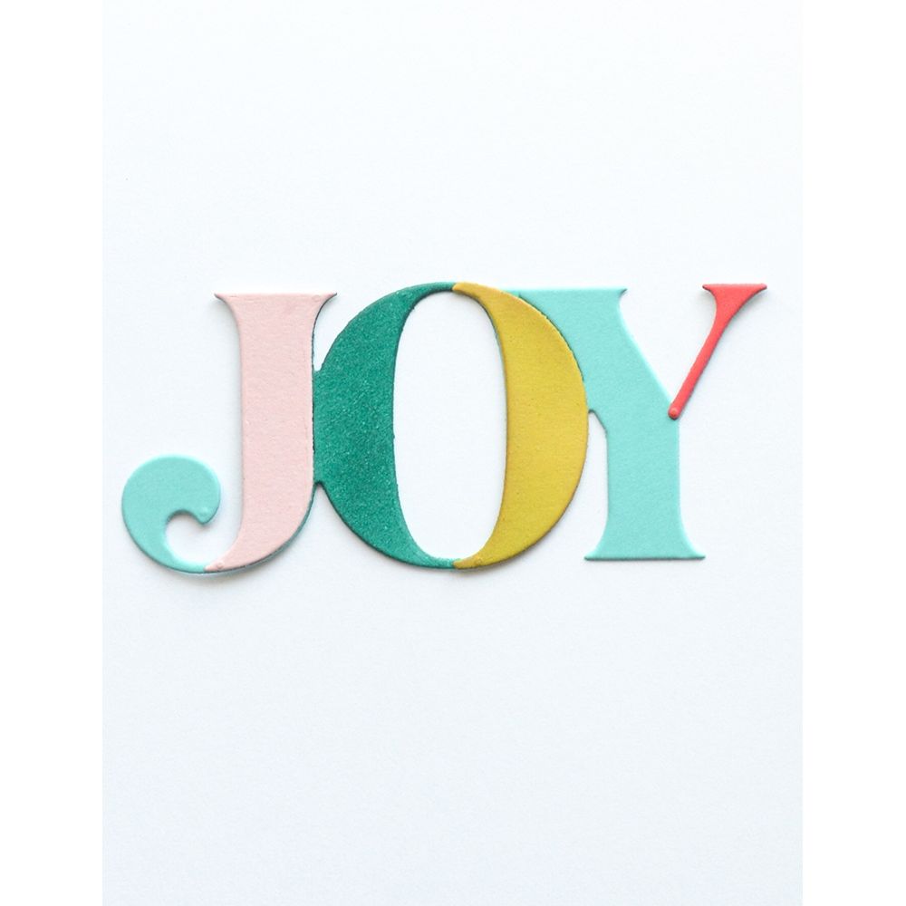 Birch Press Design Block Print Festive Joy Dies 57694 contents inside package