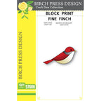 Birch Press Design Block Print Fine Finch Dies 57686