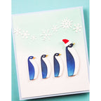 Birch Press Design Block Print Hats and Scarves Dies 57637 penguin