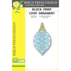 Birch Press Design Block Print Loop Ornament Dies 57689