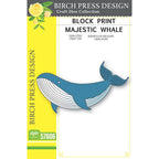 Birch Press Design Block Print Majestic Whale Dies 57606