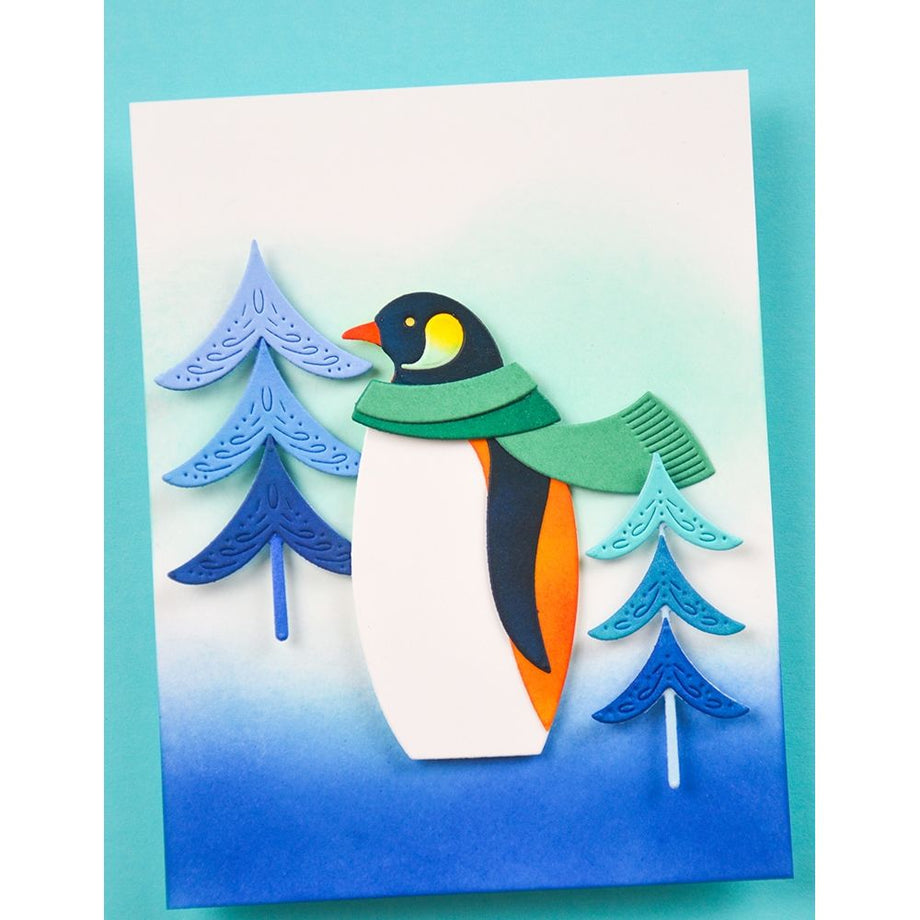 Birch Press Design Block Print Penguins Die Bundle – Simon Says Stamp