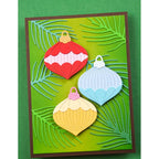 Birch Press Design Block Print Petal Ornament Dies 57655 needles