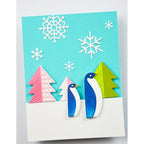 Birch Press Design Block Print Pine Trees Dies 57645 penguin