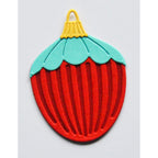 Birch Press Design Block Print Ribbed Ornament Dies 57693 design