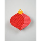 Birch Press Design Block Print Wave Ornament Dies 57652 ornament