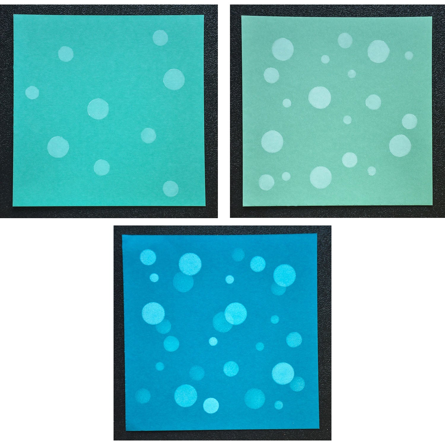 Birch Press Design Bokeh Stencil Set 42048 layering guide