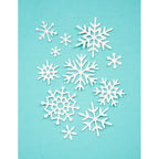 Birch Press Design Bright Snowflakes Dies 57644 flakes
